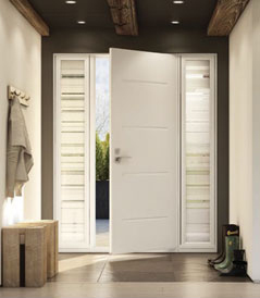 Porte patio dans le salon