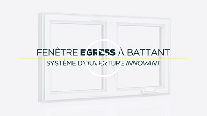 Fenêtre à battant Egress